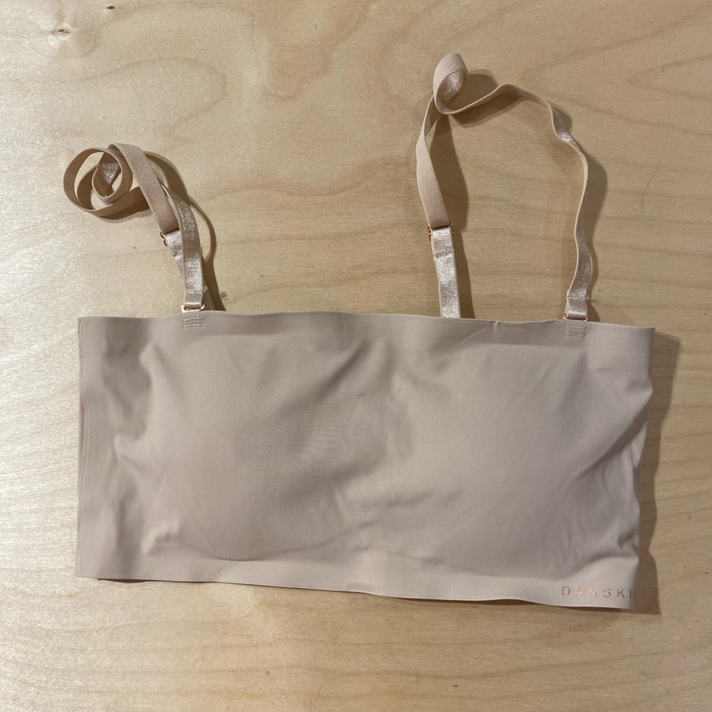 Danskin Women's Beige Bandeau Medium (PW)